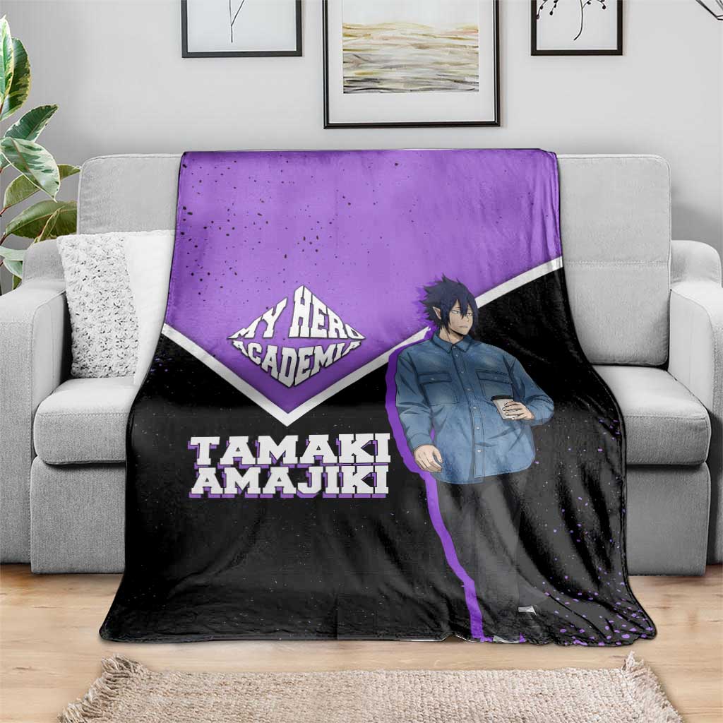 Tamaki Amajiki My Hero Academia Blanket Anime Grunge Splatter Graphic Style