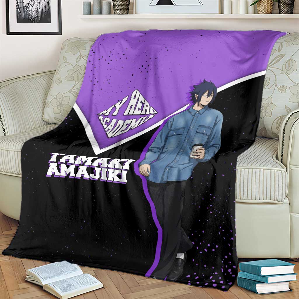 Tamaki Amajiki My Hero Academia Blanket Anime Grunge Splatter Graphic Style