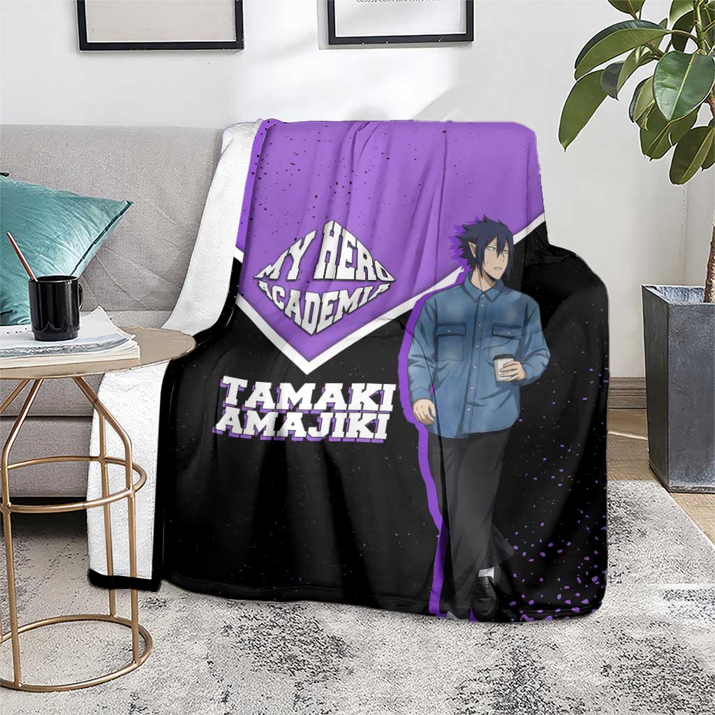 Tamaki Amajiki My Hero Academia Blanket Anime Grunge Splatter Graphic Style