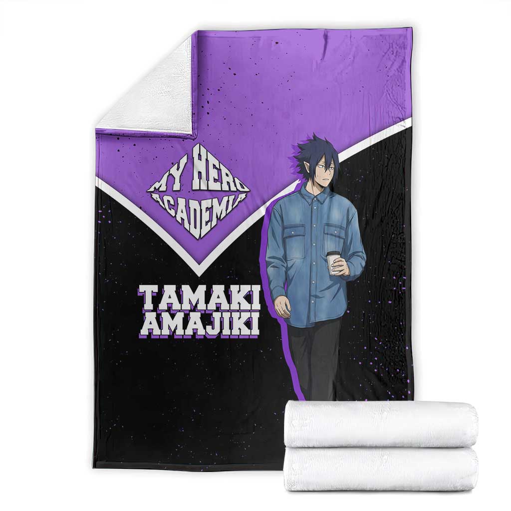 Tamaki Amajiki My Hero Academia Blanket Anime Grunge Splatter Graphic Style