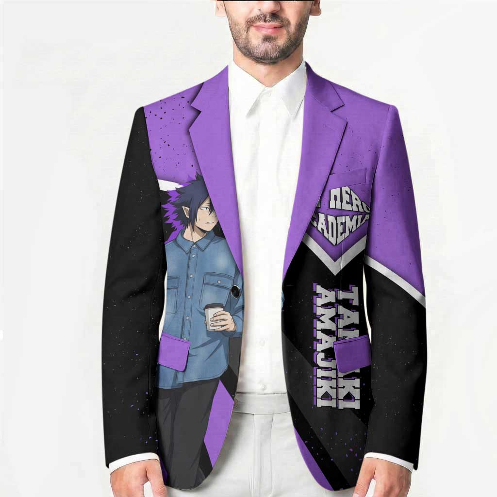 Tamaki Amajiki My Hero Academia Blazer Anime Grunge Splatter Graphic Style