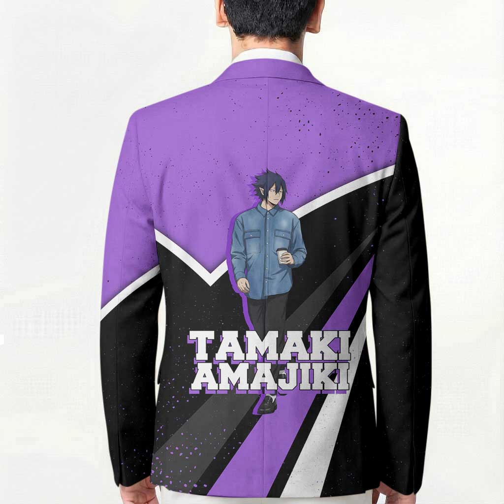 Tamaki Amajiki My Hero Academia Blazer Anime Grunge Splatter Graphic Style