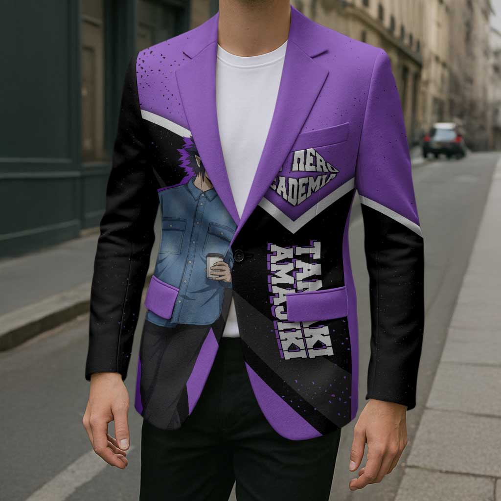 Tamaki Amajiki My Hero Academia Blazer Anime Grunge Splatter Graphic Style