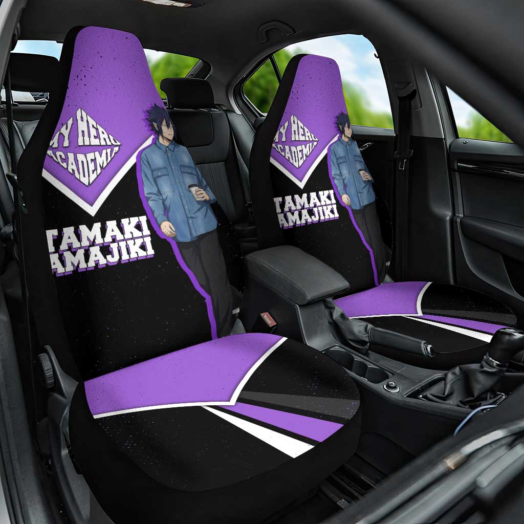 Tamaki Amajiki My Hero Academia Car Seat Cover Anime Grunge Splatter Graphic Style