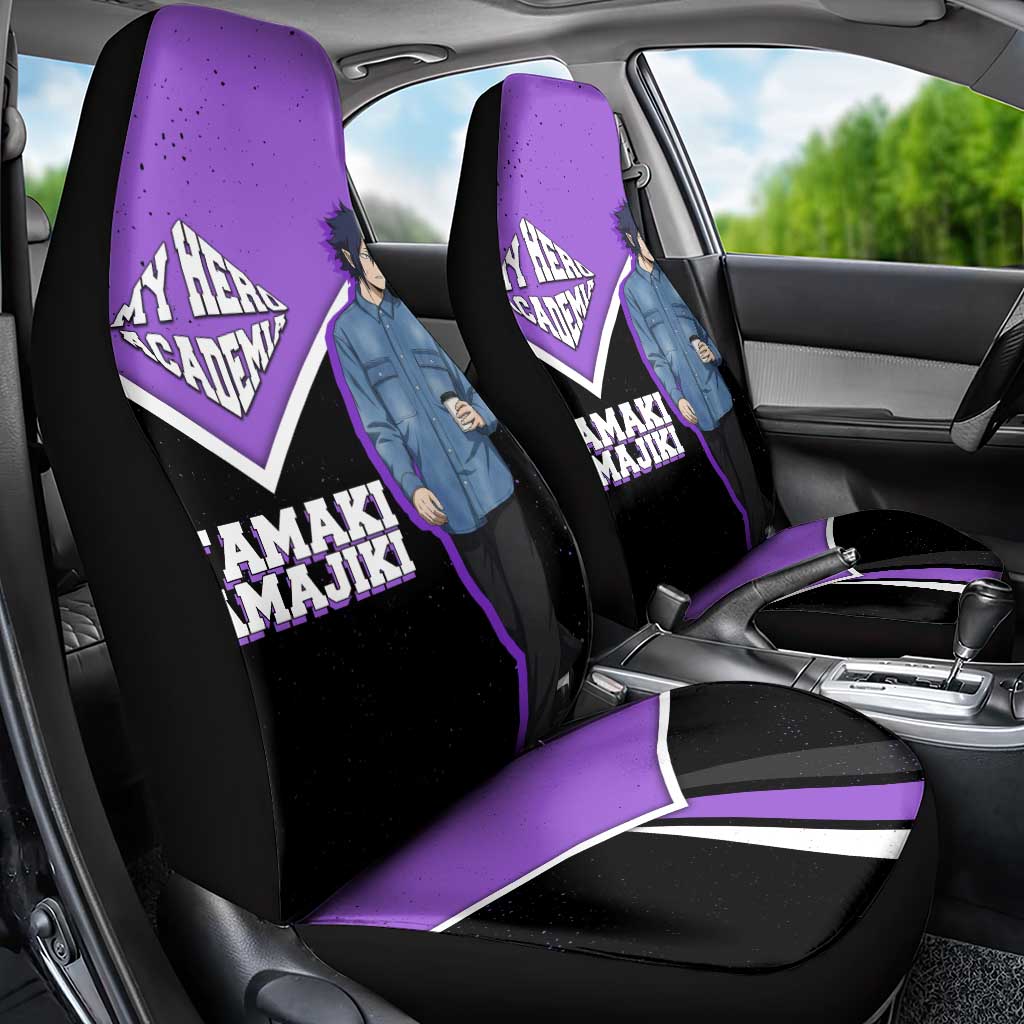 Tamaki Amajiki My Hero Academia Car Seat Cover Anime Grunge Splatter Graphic Style