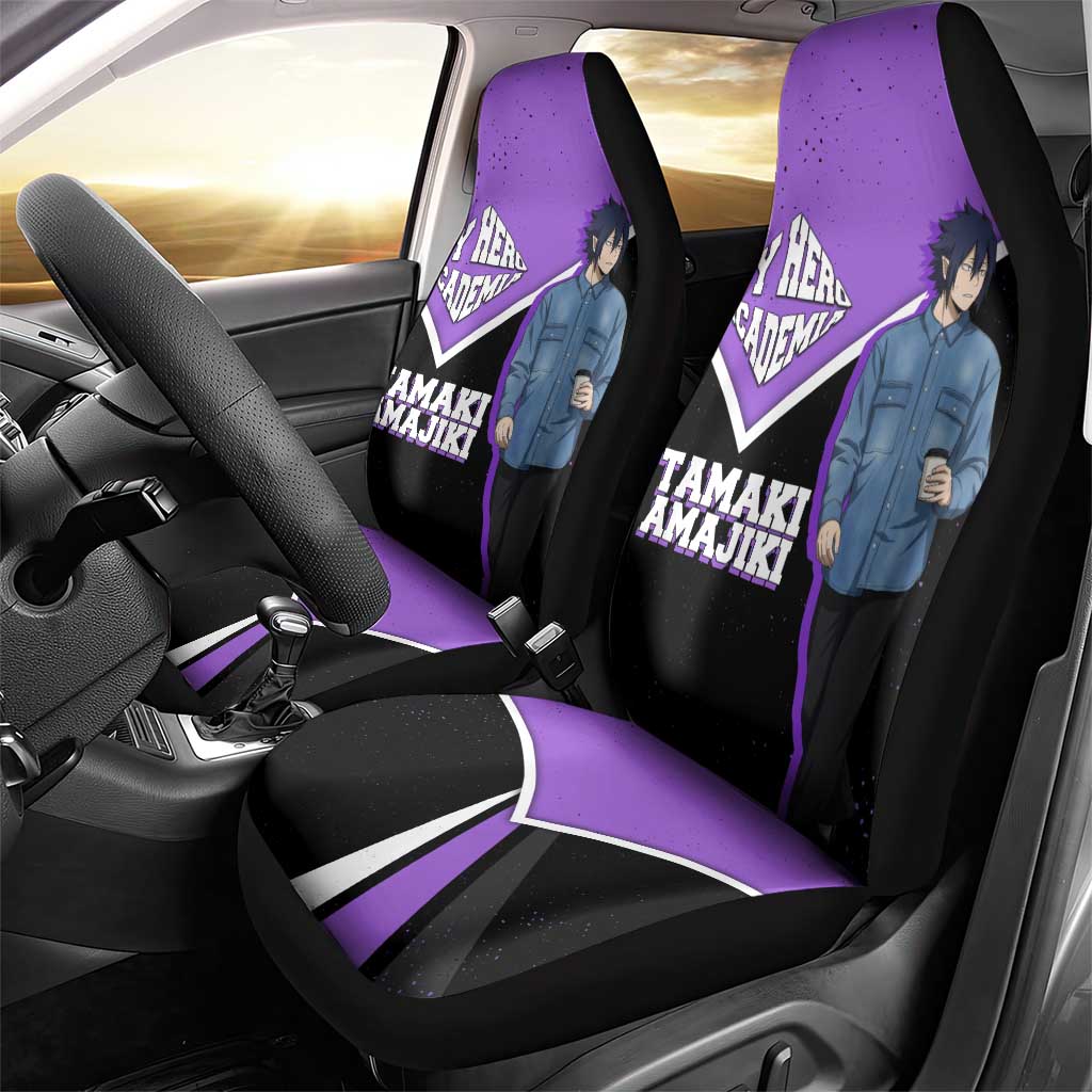 Tamaki Amajiki My Hero Academia Car Seat Cover Anime Grunge Splatter Graphic Style