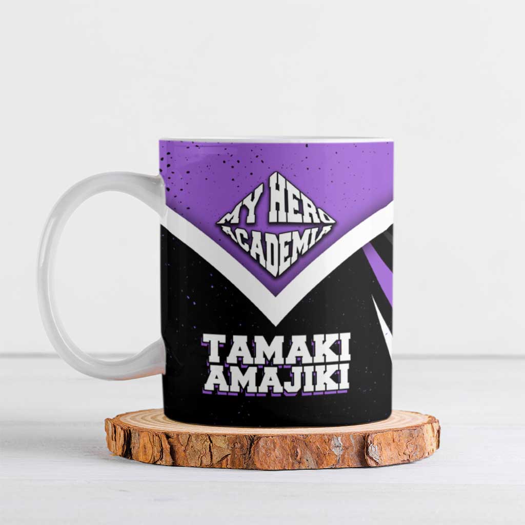 Tamaki Amajiki My Hero Academia Ceramic Mug Anime Grunge Splatter Graphic Style