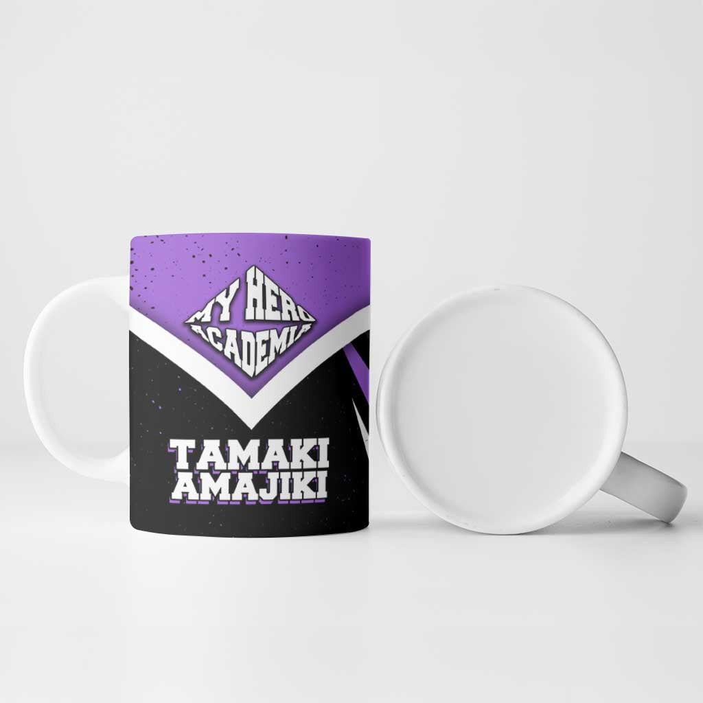 Tamaki Amajiki My Hero Academia Ceramic Mug Anime Grunge Splatter Graphic Style