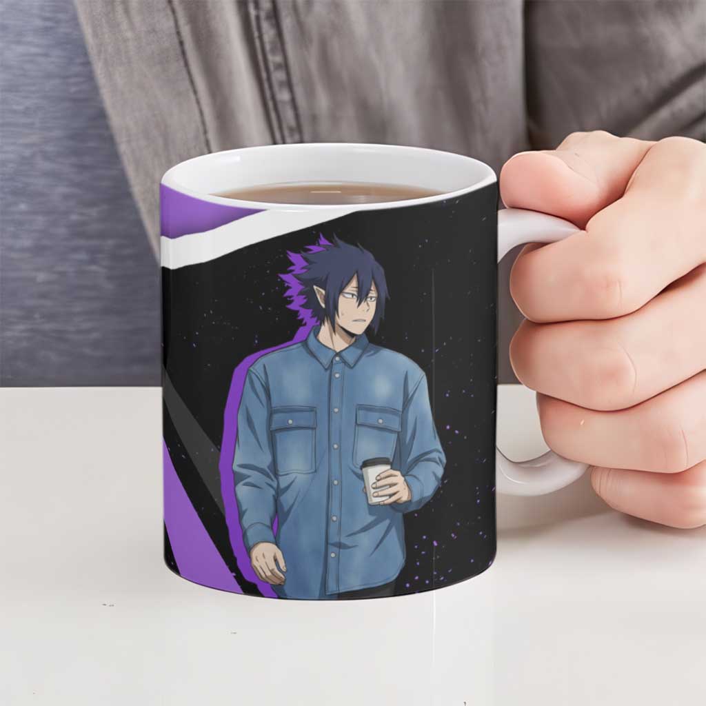 Tamaki Amajiki My Hero Academia Ceramic Mug Anime Grunge Splatter Graphic Style