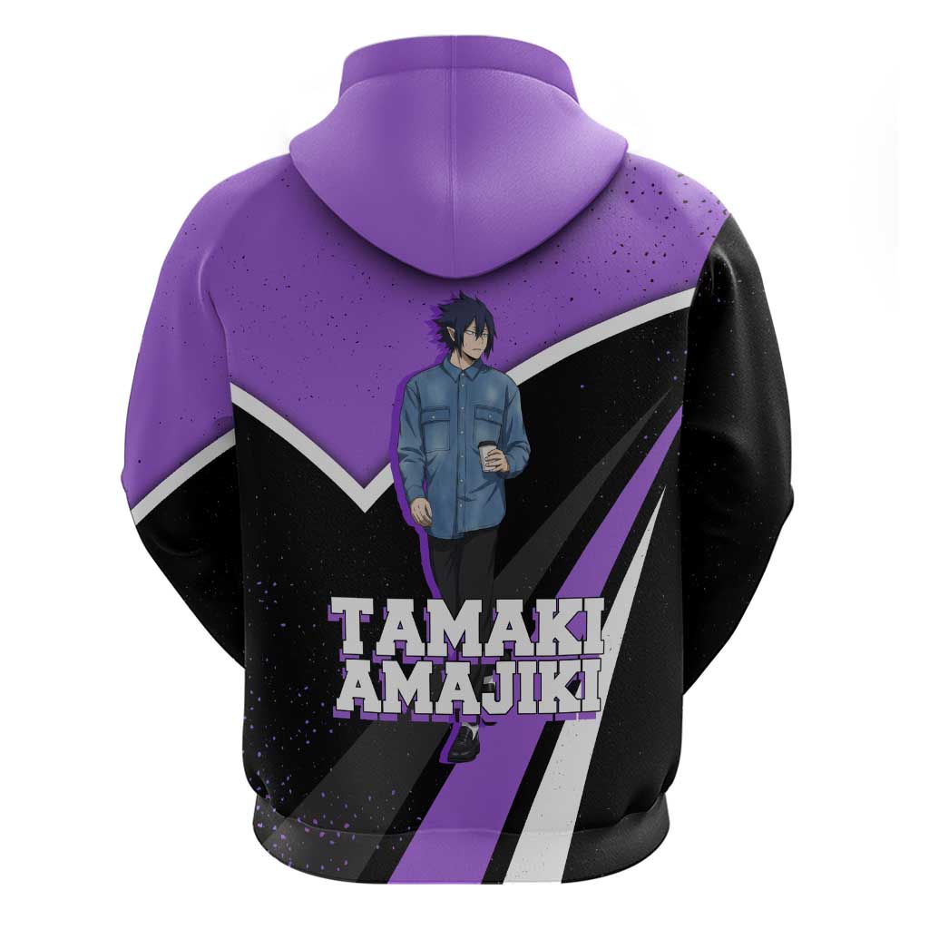 Tamaki Amajiki My Hero Academia Hoodie Anime Grunge Splatter Graphic Style