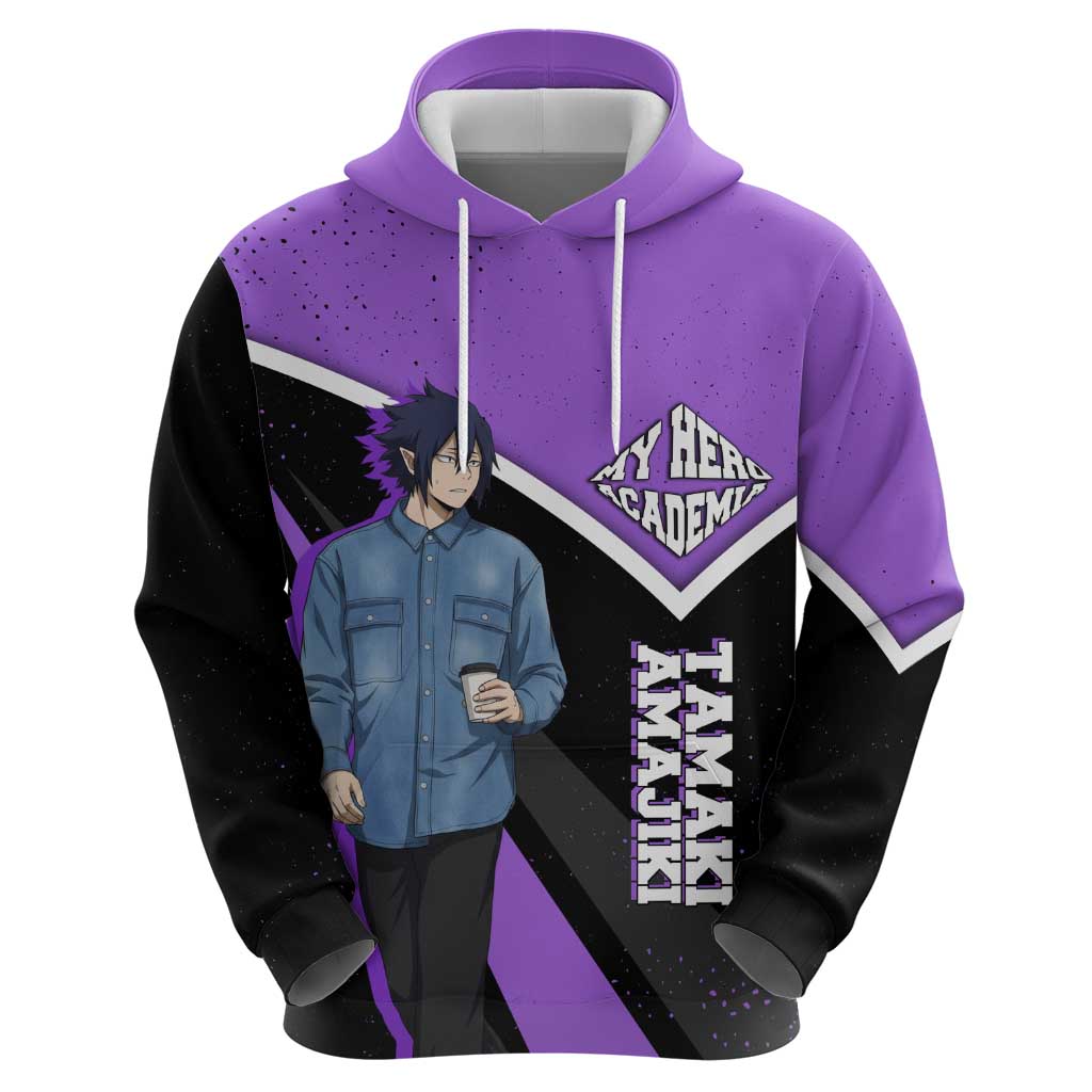 Tamaki Amajiki My Hero Academia Hoodie Anime Grunge Splatter Graphic Style