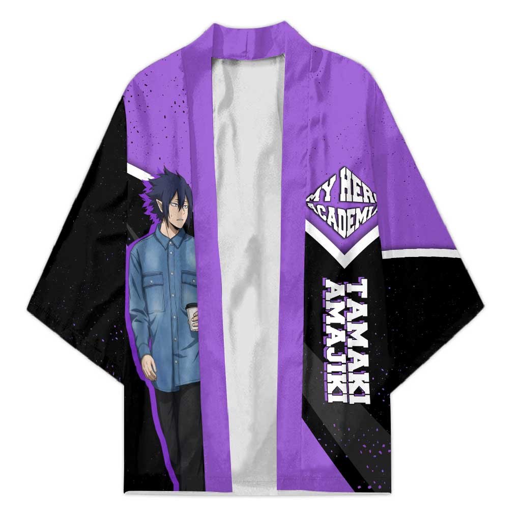 Tamaki Amajiki My Hero Academia Kimono Anime Grunge Splatter Graphic Style
