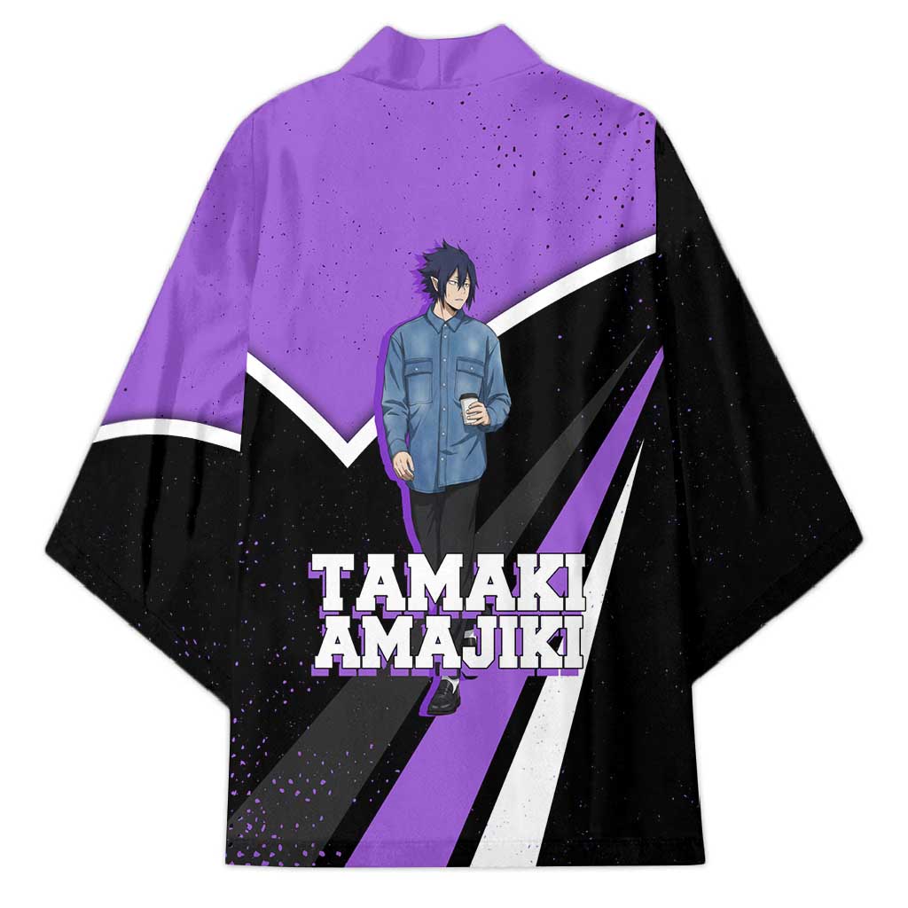 Tamaki Amajiki My Hero Academia Kimono Anime Grunge Splatter Graphic Style
