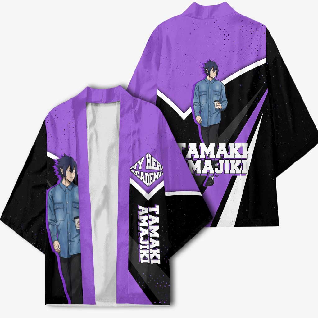 Tamaki Amajiki My Hero Academia Kimono Anime Grunge Splatter Graphic Style
