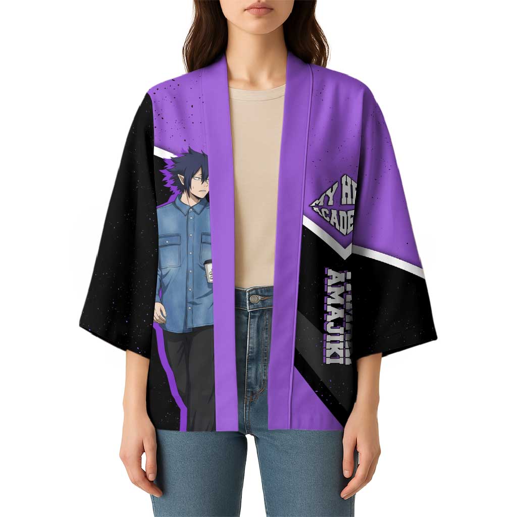 Tamaki Amajiki My Hero Academia Kimono Anime Grunge Splatter Graphic Style