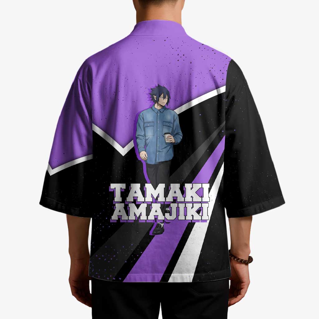 Tamaki Amajiki My Hero Academia Kimono Anime Grunge Splatter Graphic Style