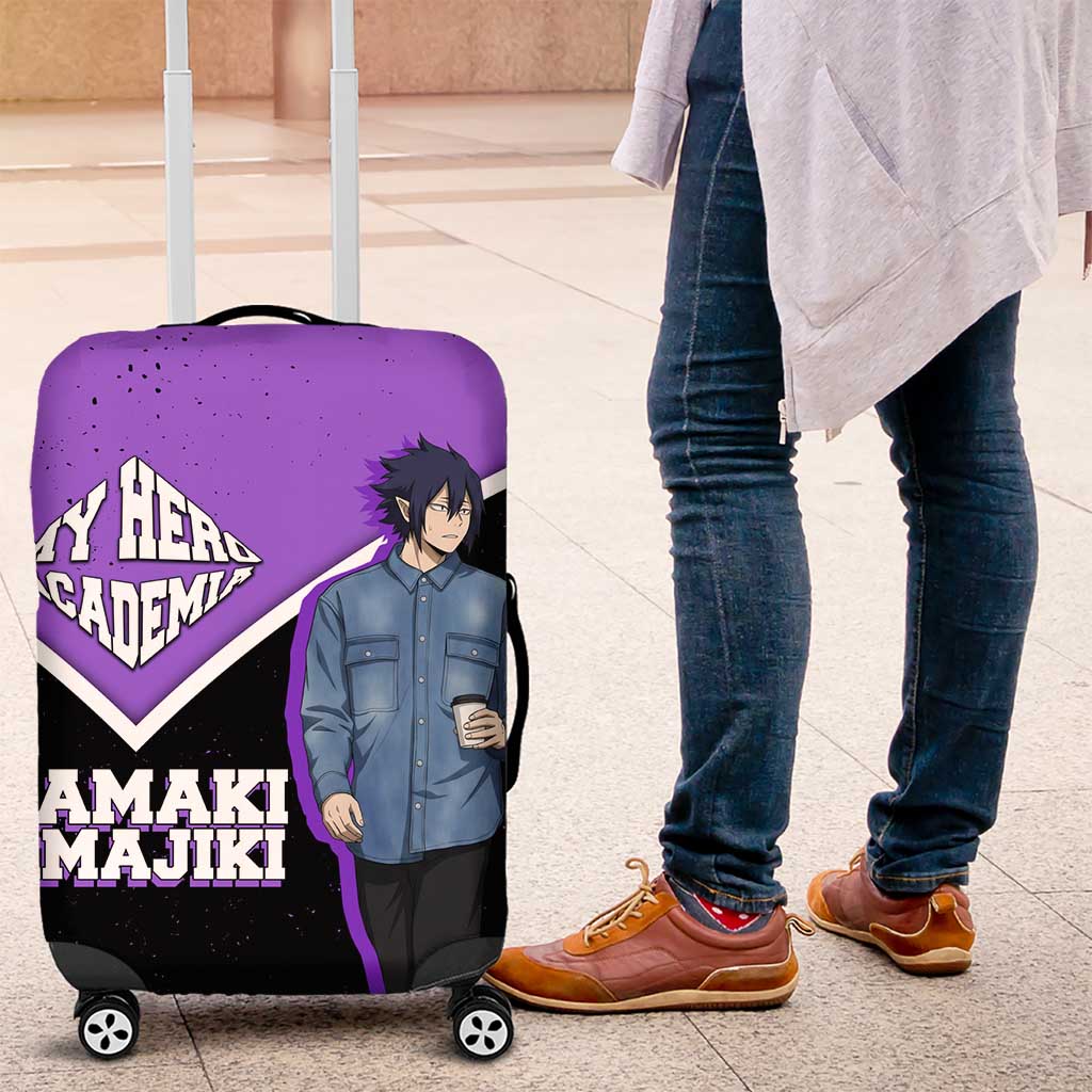 Tamaki Amajiki My Hero Academia Luggage Cover Anime Grunge Splatter Graphic Style
