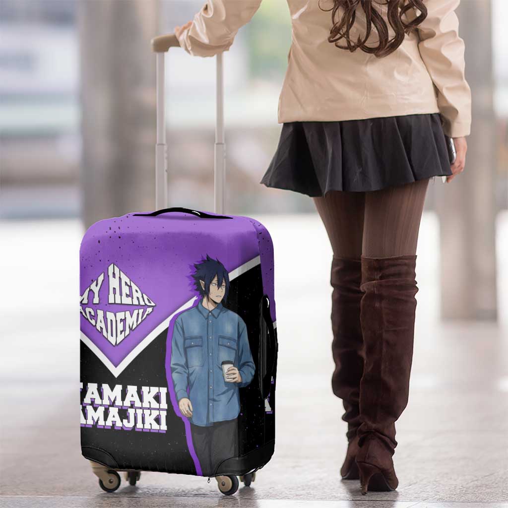 Tamaki Amajiki My Hero Academia Luggage Cover Anime Grunge Splatter Graphic Style