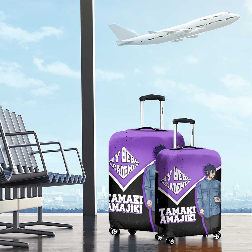 Tamaki Amajiki My Hero Academia Luggage Cover Anime Grunge Splatter Graphic Style