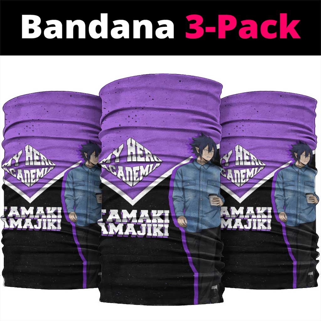 Tamaki Amajiki My Hero Academia Neck Gaiter Anime Grunge Splatter Graphic Style