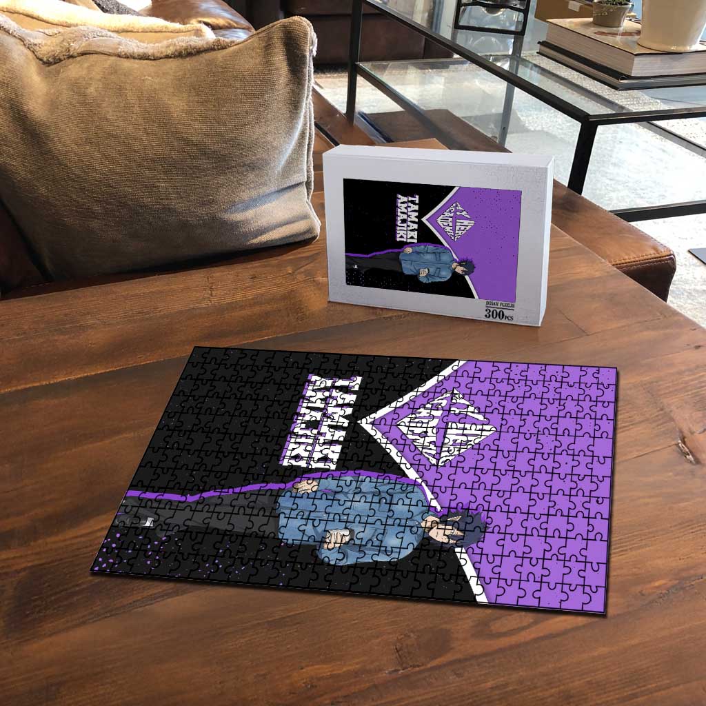 Tamaki Amajiki My Hero Academia Puzzle Anime Grunge Splatter Graphic Style