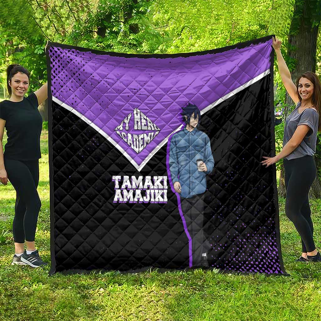 Tamaki Amajiki My Hero Academia Quilt Anime Grunge Splatter Graphic Style