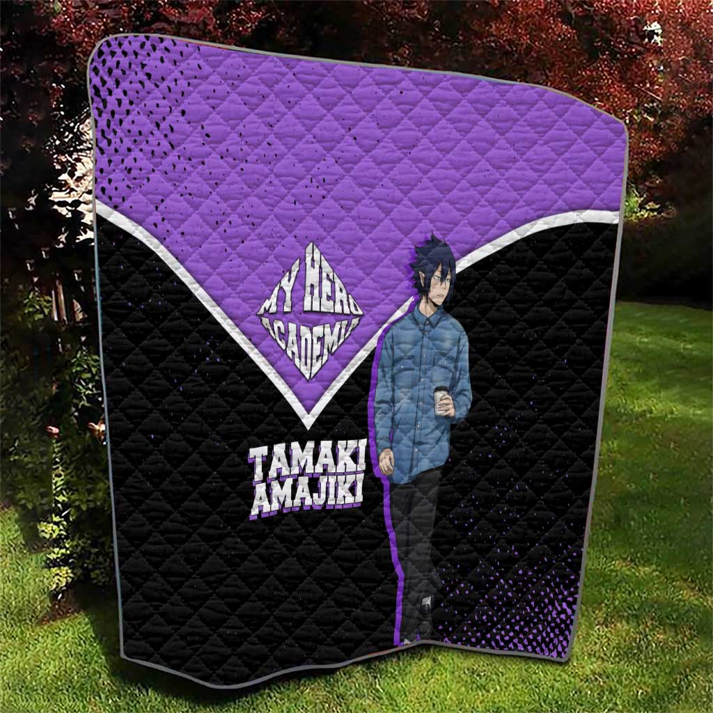 Tamaki Amajiki My Hero Academia Quilt Anime Grunge Splatter Graphic Style