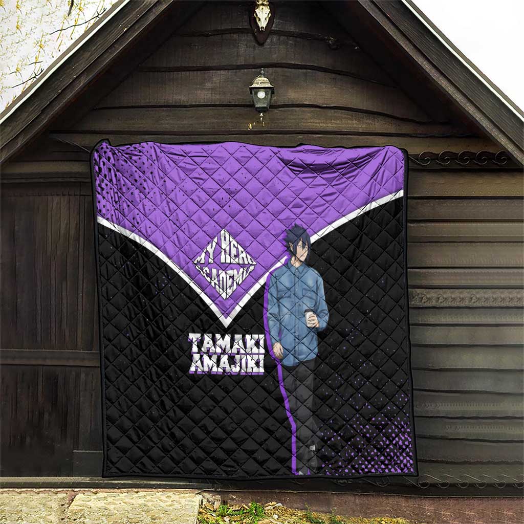 Tamaki Amajiki My Hero Academia Quilt Anime Grunge Splatter Graphic Style