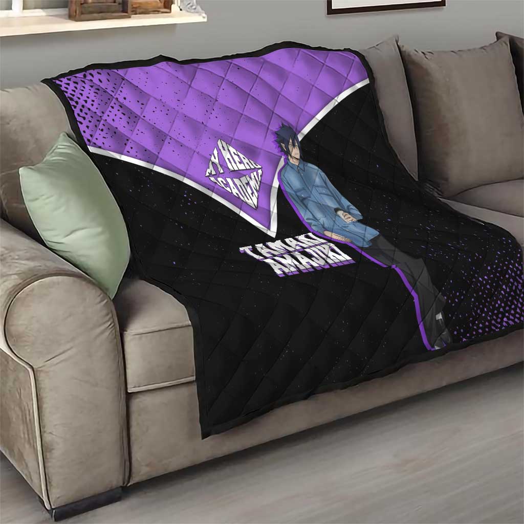 Tamaki Amajiki My Hero Academia Quilt Anime Grunge Splatter Graphic Style
