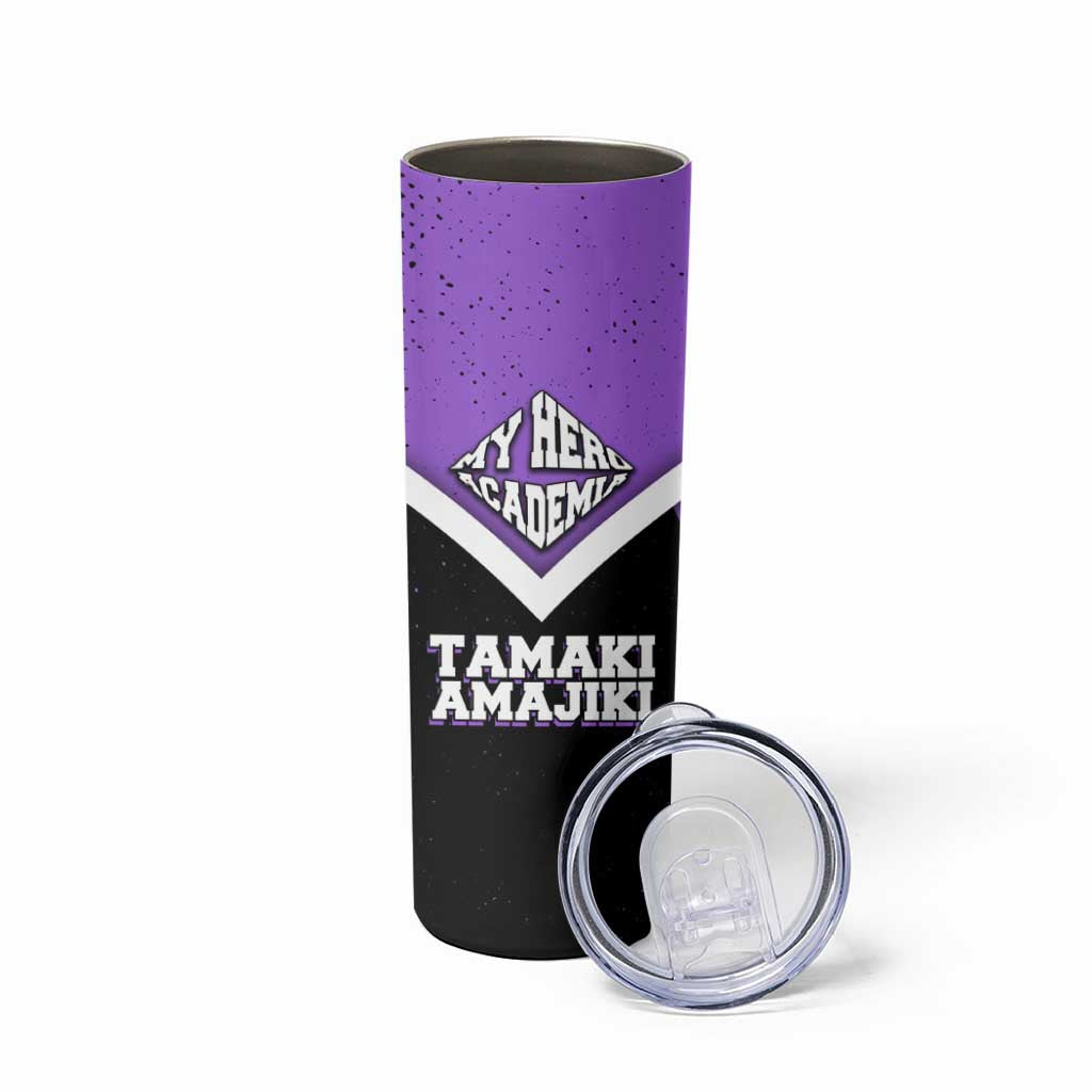 Tamaki Amajiki My Hero Academia Skinny Tumbler Anime Grunge Splatter Graphic Style
