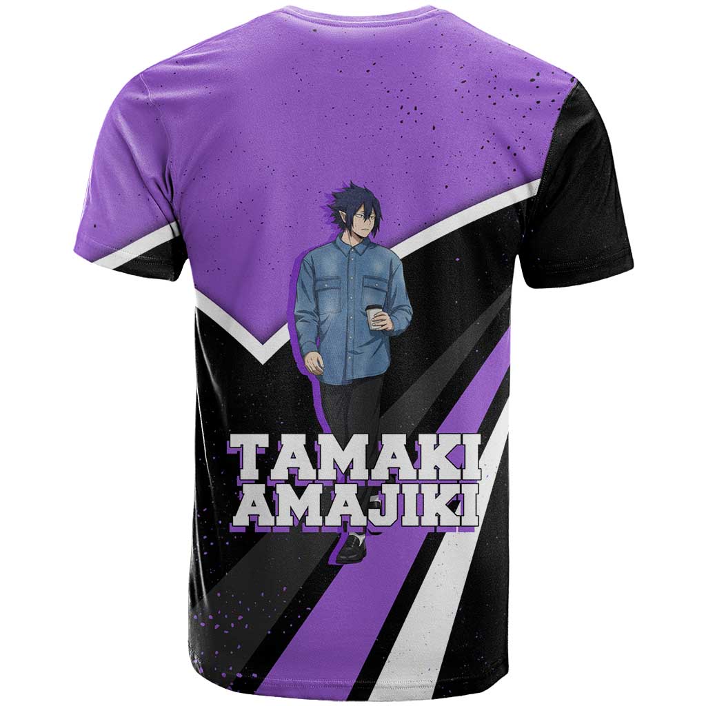 Tamaki Amajiki My Hero Academia T Shirt Anime Grunge Splatter Graphic Style