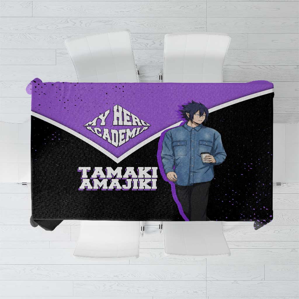 Tamaki Amajiki My Hero Academia Tablecloth Anime Grunge Splatter Graphic Style