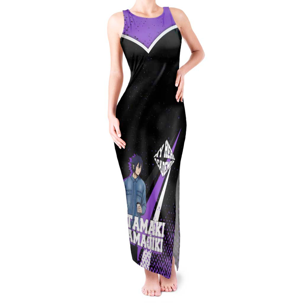 Tamaki Amajiki My Hero Academia Tank Maxi Dress Anime Grunge Splatter Graphic Style
