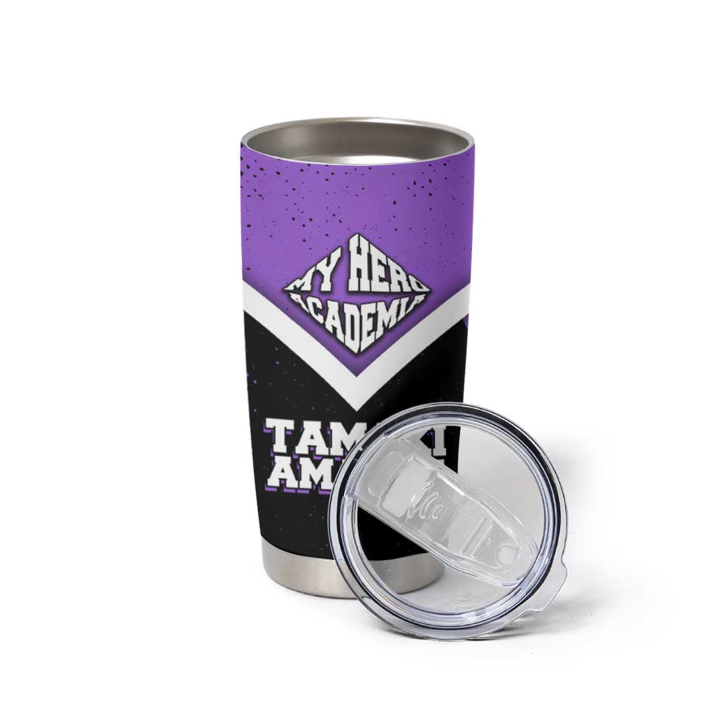 Tamaki Amajiki My Hero Academia Tumbler Cup Anime Grunge Splatter Graphic Style