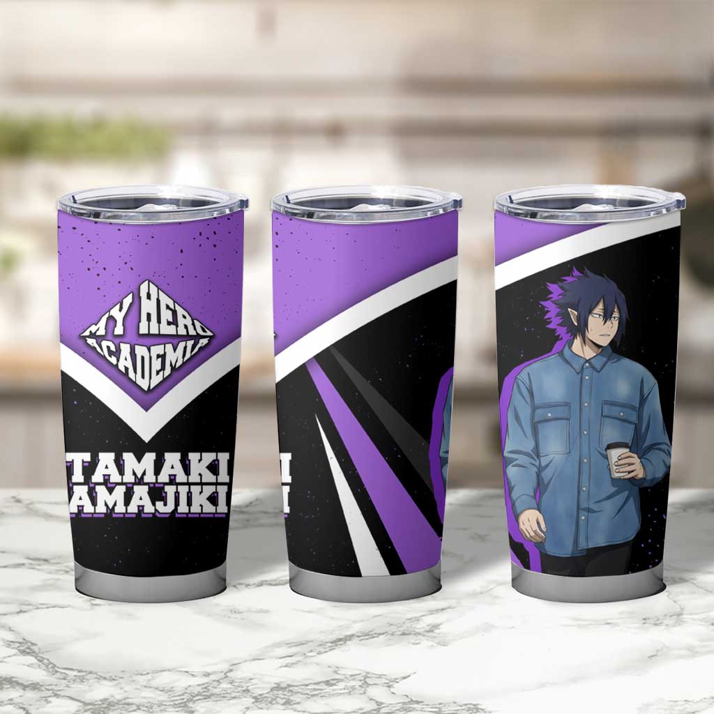 Tamaki Amajiki My Hero Academia Tumbler Cup Anime Grunge Splatter Graphic Style