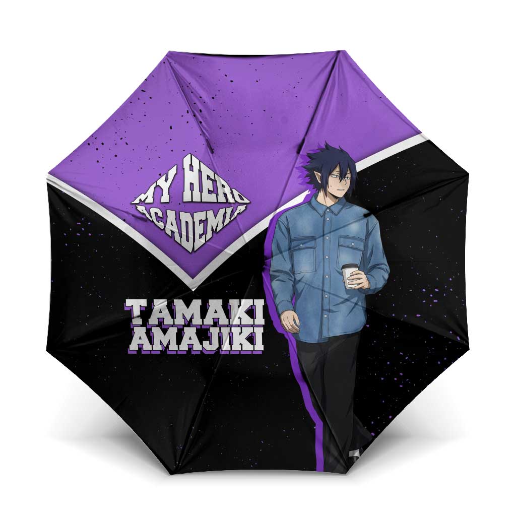 Tamaki Amajiki My Hero Academia Umbrella Anime Grunge Splatter Graphic Style