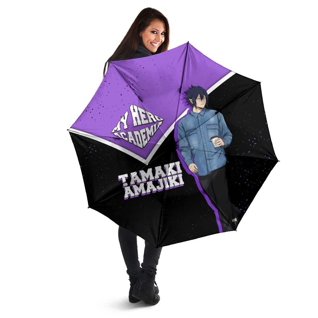 Tamaki Amajiki My Hero Academia Umbrella Anime Grunge Splatter Graphic Style