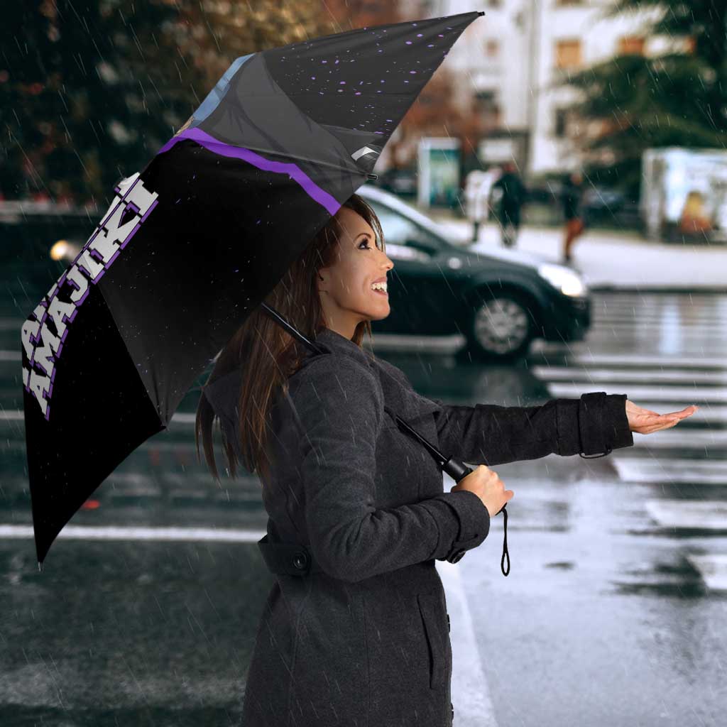 Tamaki Amajiki My Hero Academia Umbrella Anime Grunge Splatter Graphic Style