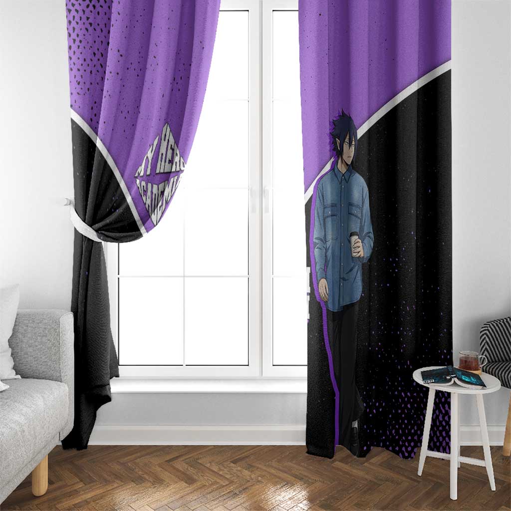 Tamaki Amajiki My Hero Academia Window Curtain Anime Grunge Splatter Graphic Style