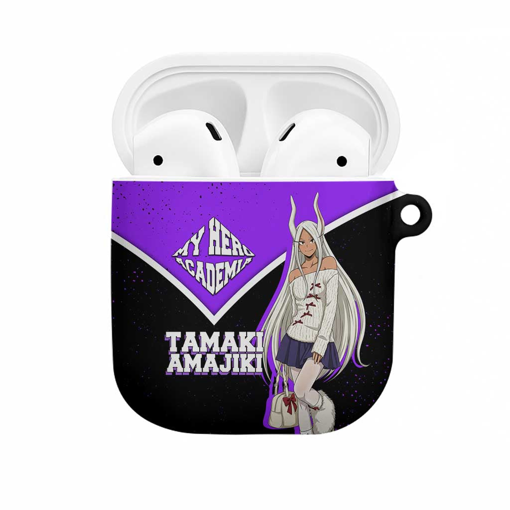 Mirko My Hero Academia AirPods Case Anime Grunge Splatter Graphic Style