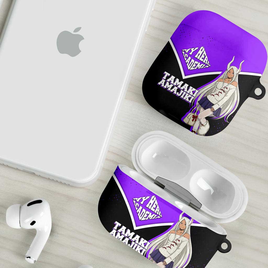 Mirko My Hero Academia AirPods Case Anime Grunge Splatter Graphic Style