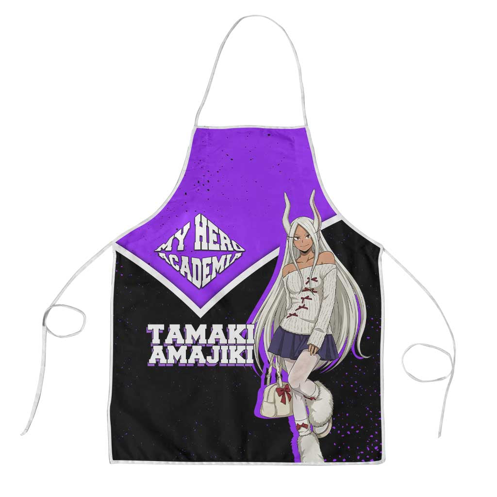 Mirko My Hero Academia Apron Anime Grunge Splatter Graphic Style