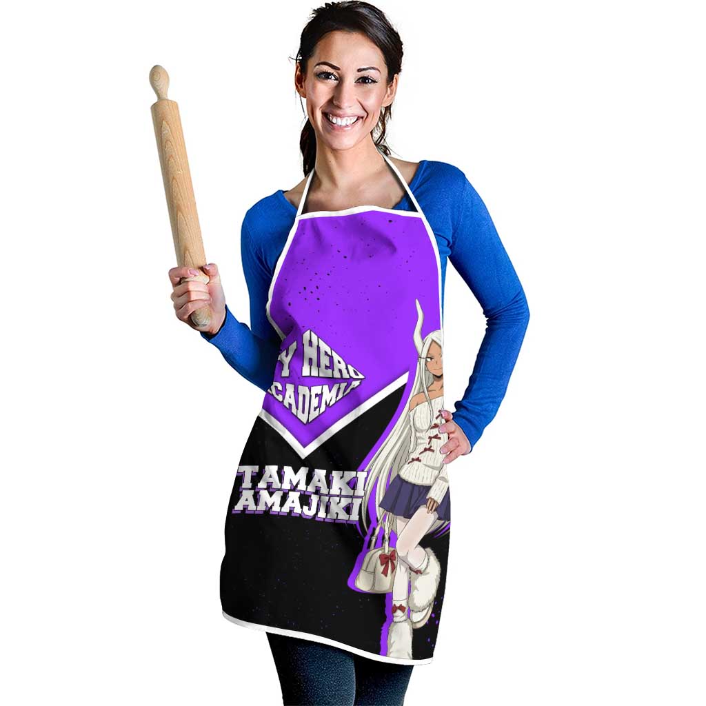 Mirko My Hero Academia Apron Anime Grunge Splatter Graphic Style