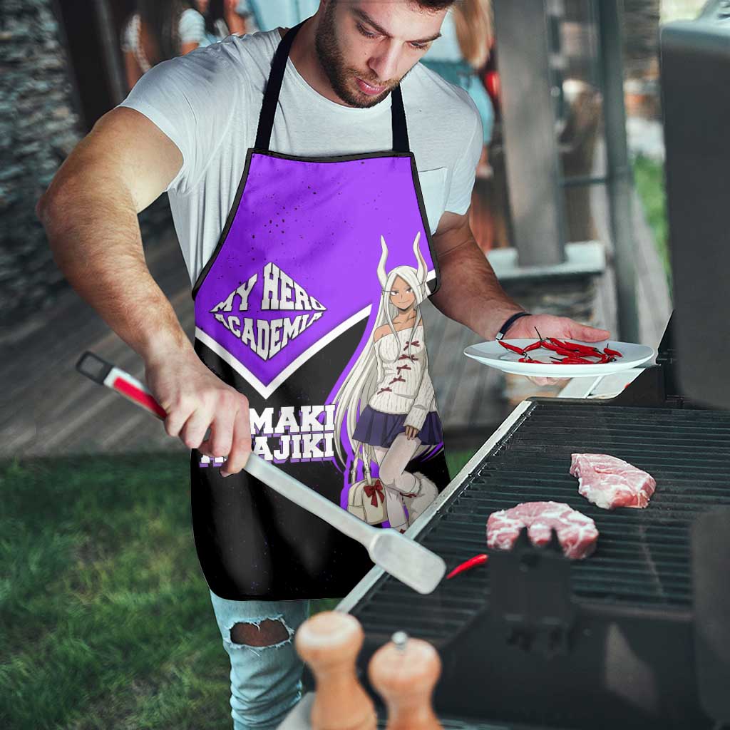 Mirko My Hero Academia Apron Anime Grunge Splatter Graphic Style