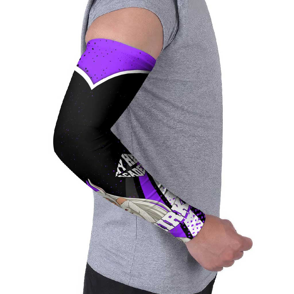 Mirko My Hero Academia Arm Sleeves Anime Grunge Splatter Graphic Style