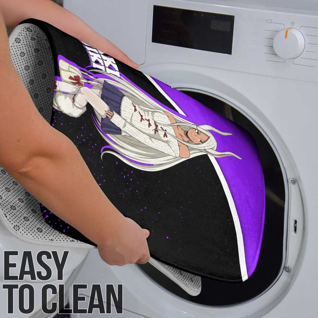 Mirko My Hero Academia Bathroom Set Anime Grunge Splatter Graphic Style