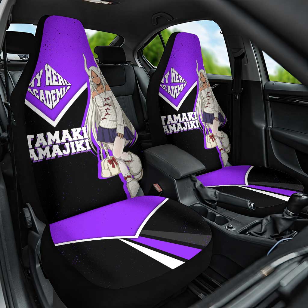 Mirko My Hero Academia Car Seat Cover Anime Grunge Splatter Graphic Style