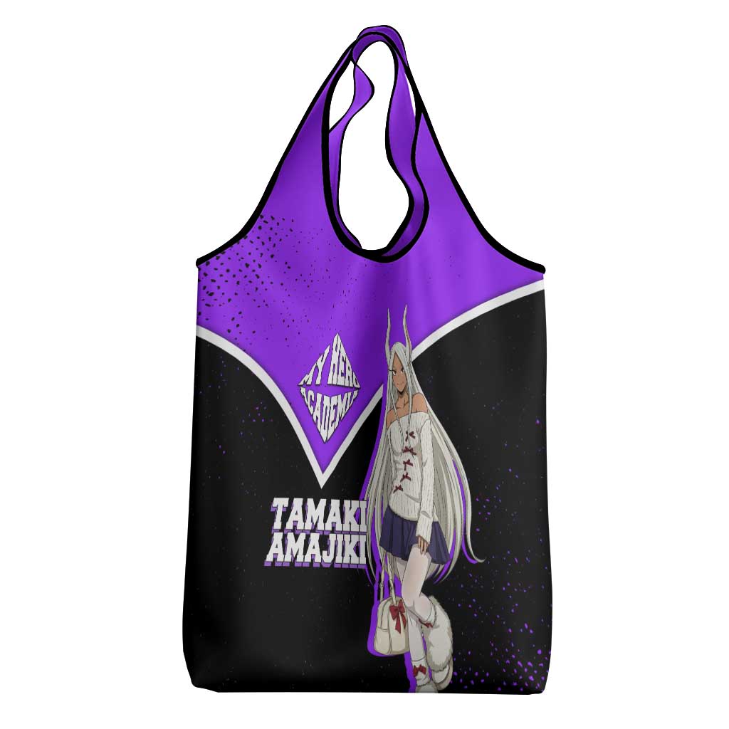 Mirko My Hero Academia Grocery Bag Anime Grunge Splatter Graphic Style