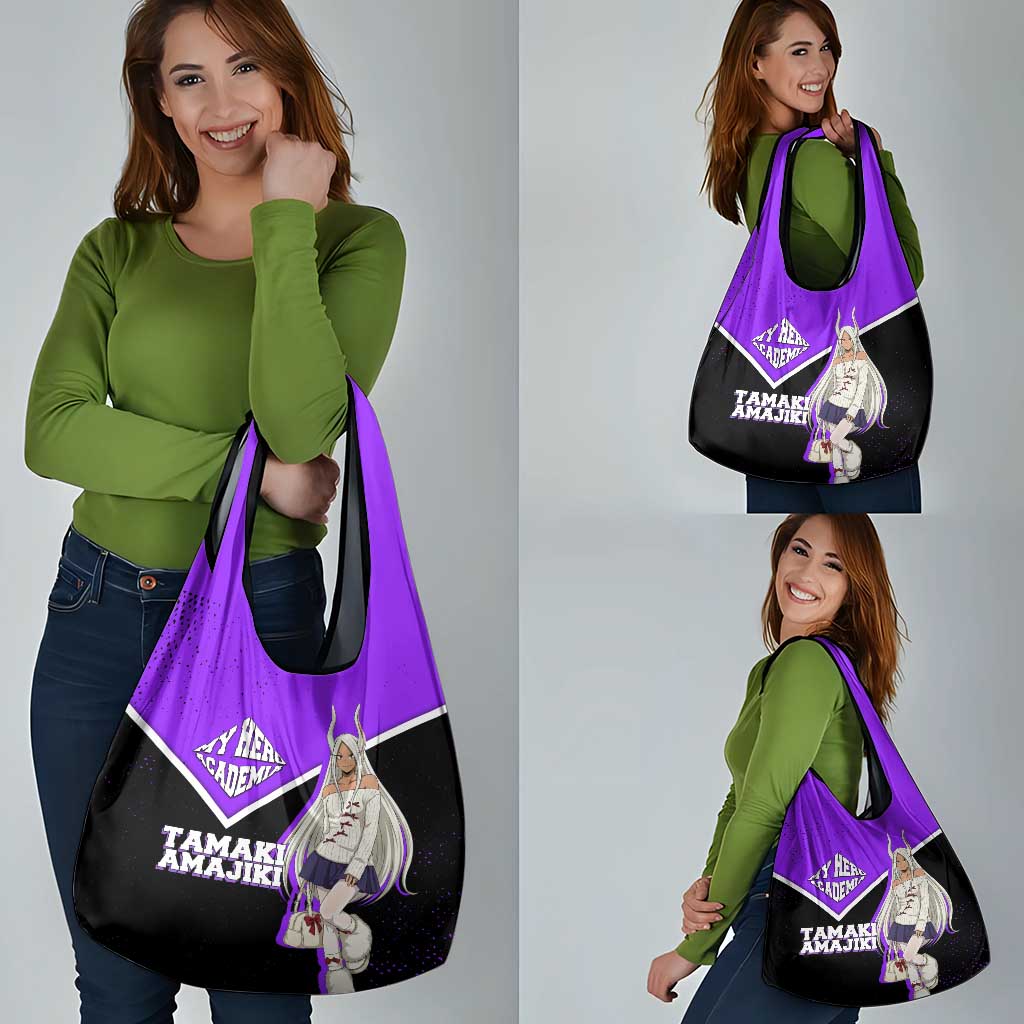 Mirko My Hero Academia Grocery Bag Anime Grunge Splatter Graphic Style