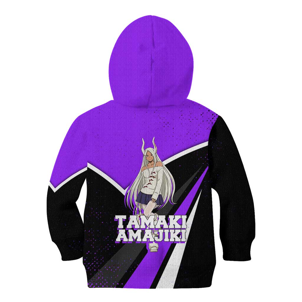 Mirko My Hero Academia Kid Hoodie Anime Grunge Splatter Graphic Style